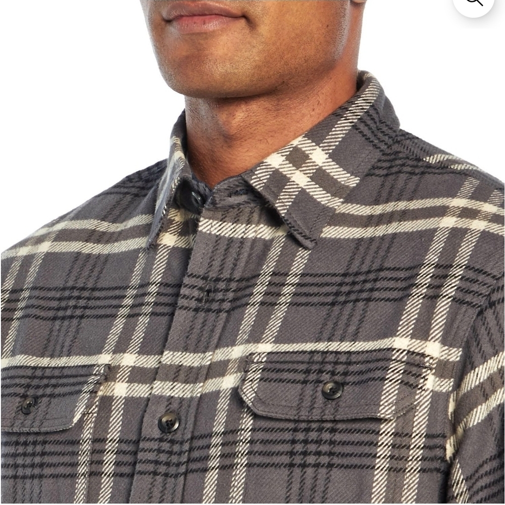 Woolrich Men's Heavyweight Flannel Shirt - Major Plaid Size Small